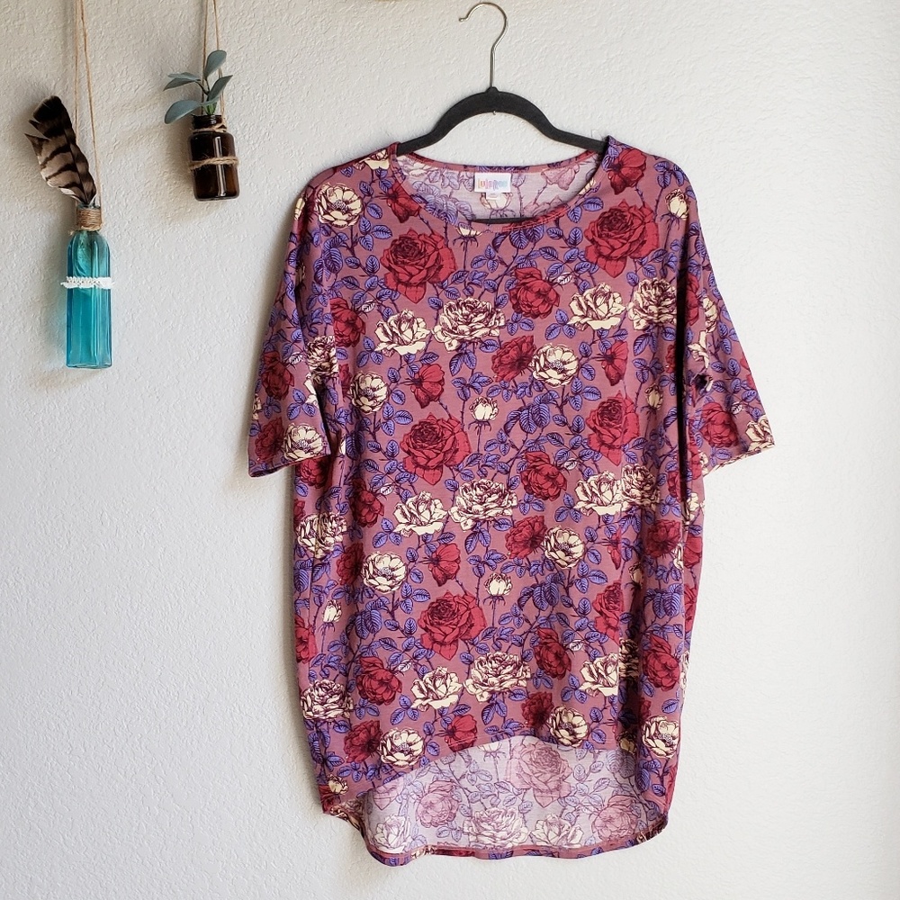 LuLaRoe | Floral Mauve Irma